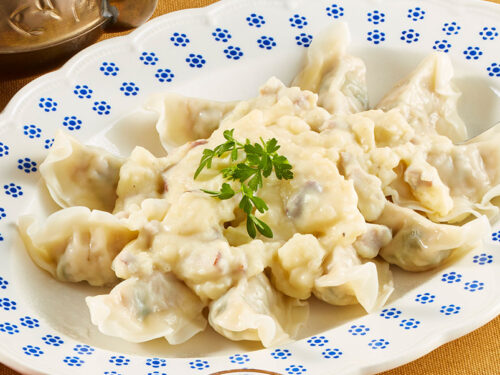 ブラウンバターセージピエロギのレシピ