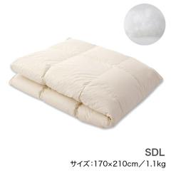 羽布団フランスピレネーグーズダウンSDLベージュ 