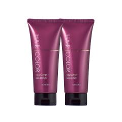 ヘアカラートリートメント ダークブラウン 2本 