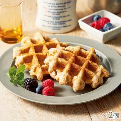 アーモンドと蜂蜜のリエージュ風ワッフル 2個* 
