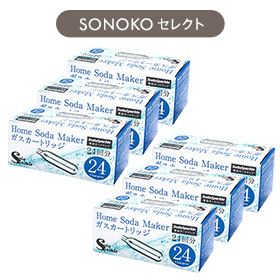 <!--ソーダスパークルマルチ カートリッジ24本×6セット-->