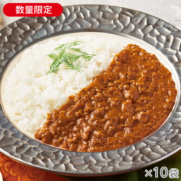 ノンオイル調理 キーマカレー 10袋