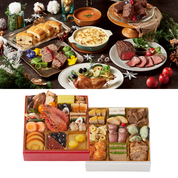 クリスマス1週間グルメセット&和洋二段重