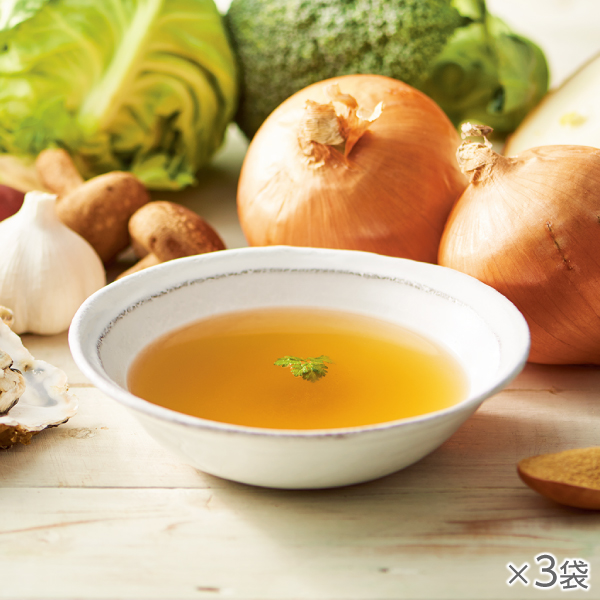 <!--淡路島玉葱と国産野菜のだしスープ 3袋*-->