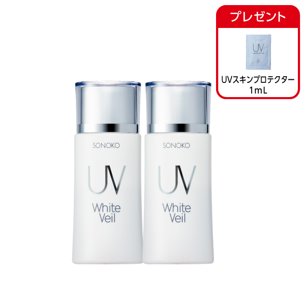 <!--UVホワイトヴェール[薬用美白化粧水] 2本-->