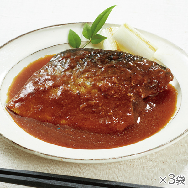 <!--国産真さばの味噌煮 3袋*-->