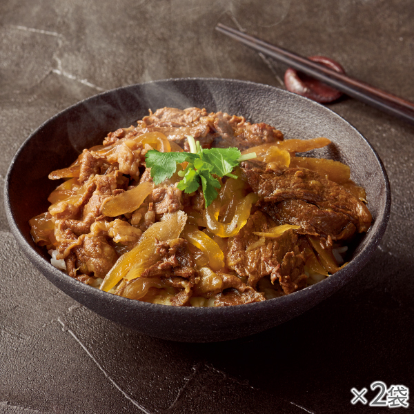 <!--黒毛和牛の極旨牛すき丼 2袋*-->