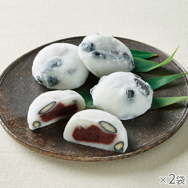 <!--黒豆塩大福 2袋*-->