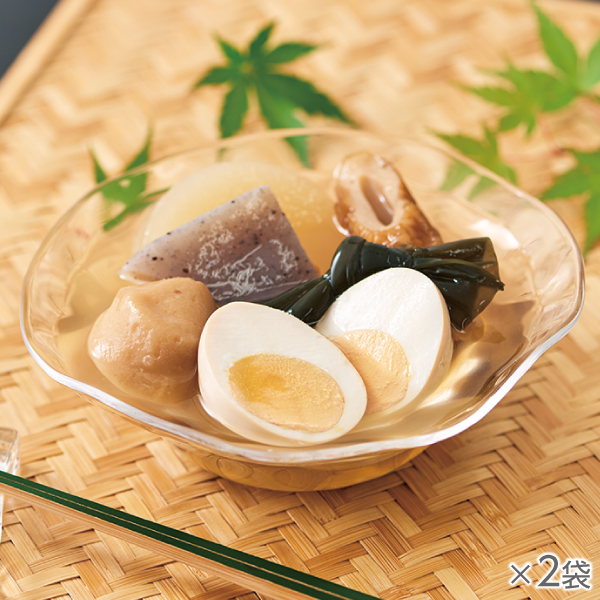 <!--だしが美味しいおでん 2袋*-->