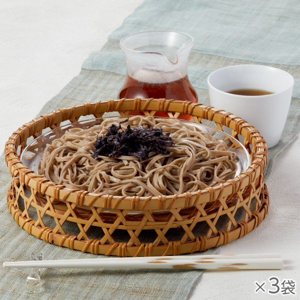 <!--自家製粉そば粉のなま蕎麦 3袋*-->