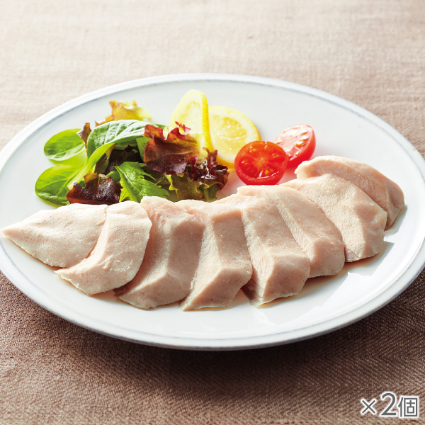 <!--蒸し鶏のガーリック風味 2個*-->