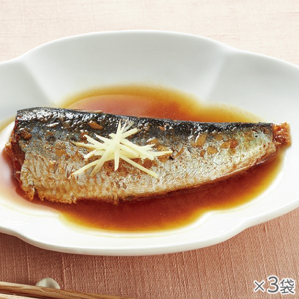 <!--国産真いわしのしょうが煮 3袋*-->
