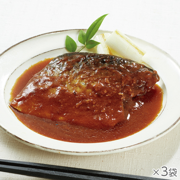 <!--国産真さばの味噌煮 3袋*-->