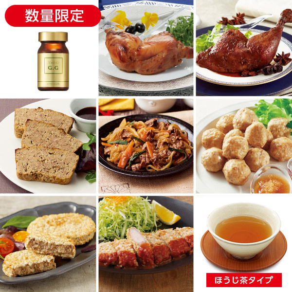 TOKINO G.G付き 7月の4週間完全実行献立セット