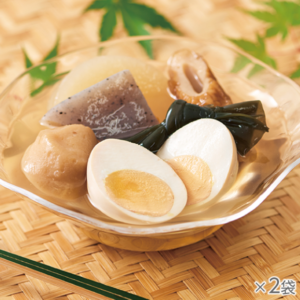 <!--だしが美味しいおでん 2袋*-->