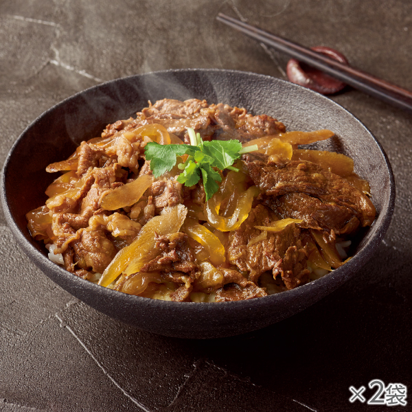 <!--黒毛和牛の極旨牛すき丼 2袋*-->