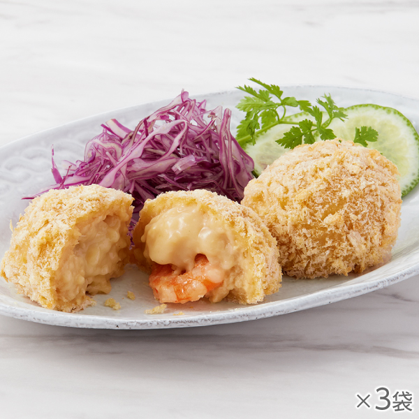 <!--焼きフライ 海老クリームコロッケ 3袋*-->