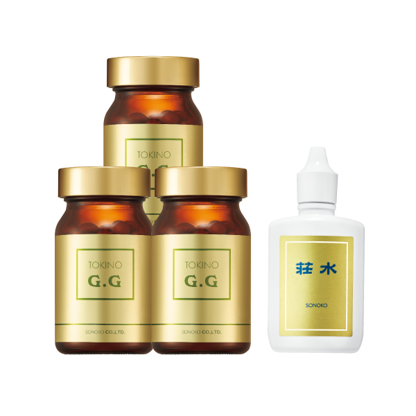 <!--TOKINO G.G3本&荘水1本セット*-->