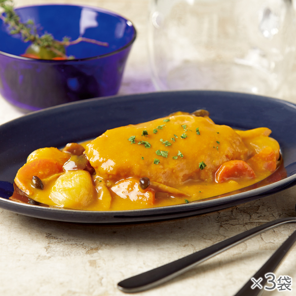 <!--鶏肉のやわらか煮 オレンジ風味 3袋*-->