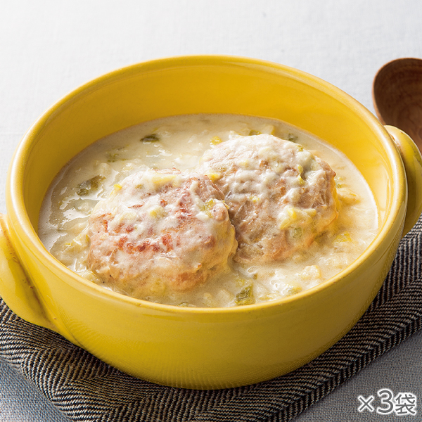 <!--ミニハンバーグと白菜のクリームスープ 3袋*-->