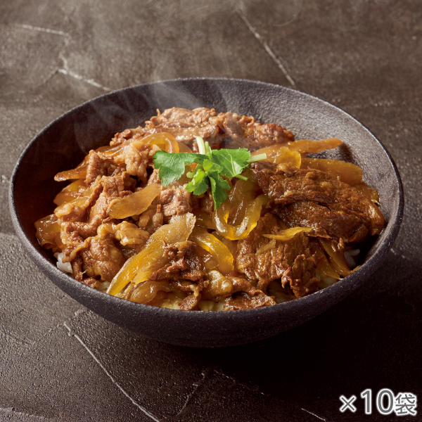 <!--黒毛和牛の極旨牛すき丼 10袋*-->
