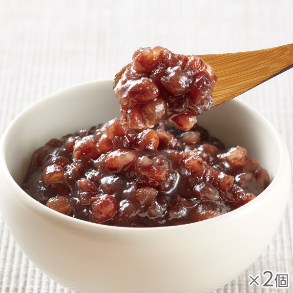 <!--北海道産小豆のゆであずき 2袋*-->