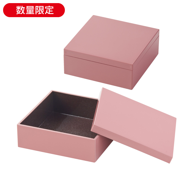 <!--和モダン重箱(紅梅色) -->