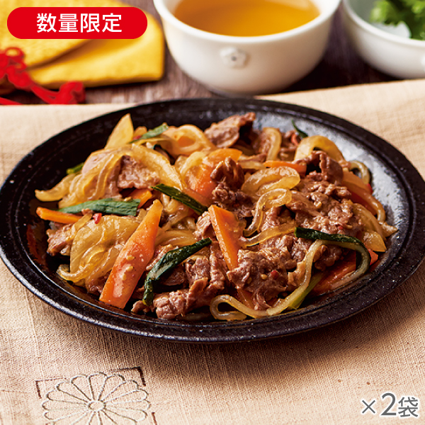 <!--牛肉と春雨のチャプコギ 2袋* -->