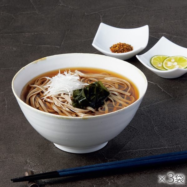 <!--自家製粉そば粉のなま蕎麦 3袋* -->