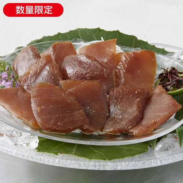 <!--旨味まぐろの醤油漬け* -->