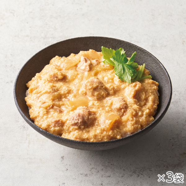 <!--だし薫るかき玉風親子丼 3袋* -->