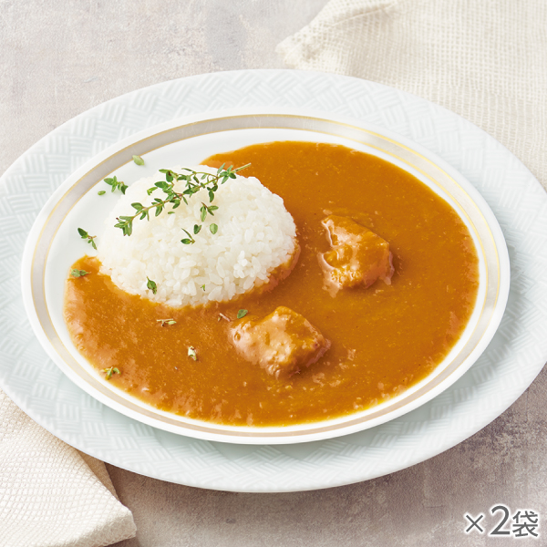 <!--ノンオイル調理 マイルドチキンカレー 2袋* -->