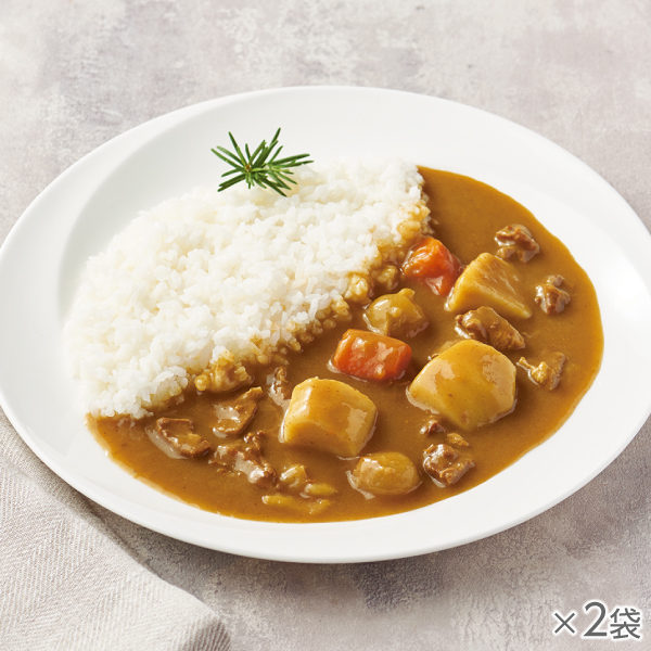 <!--じゃがいもゴロゴロカレー 2袋* -->
