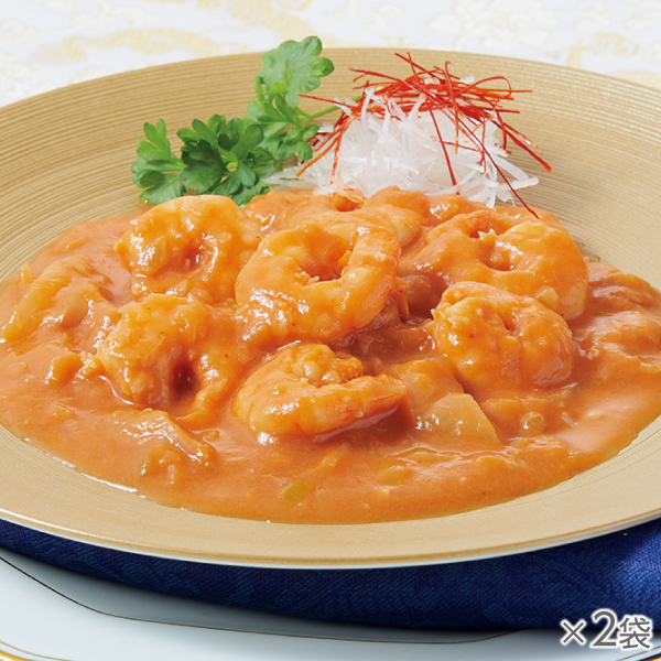 ノンオイル中華 海老チリソース 2袋