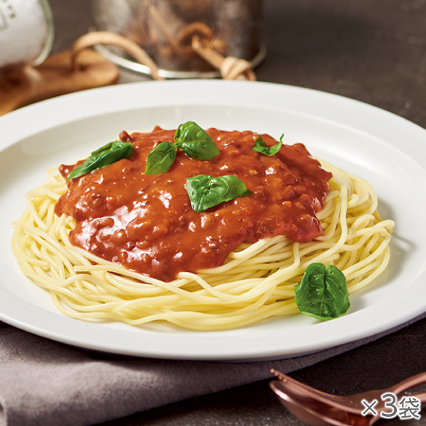 <!--思い出のやさしいミートソース 3袋* -->
