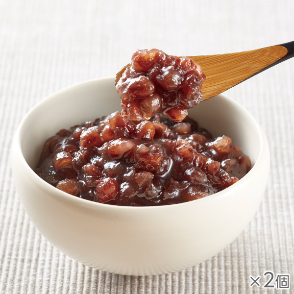 <!--北海道産小豆のゆであずき 2個* -->