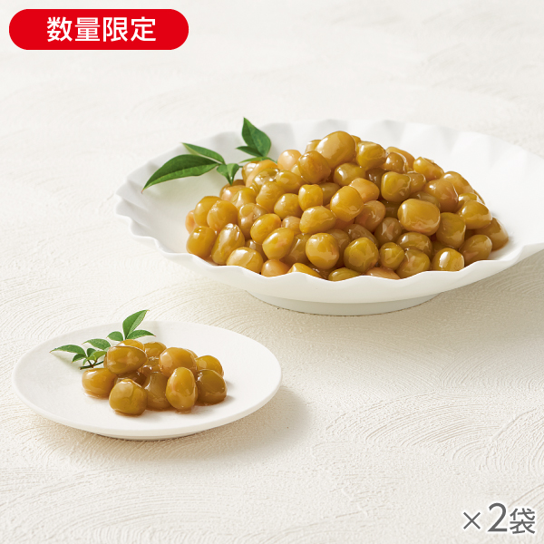 <!--うぐいす豆の煮豆 2袋* -->