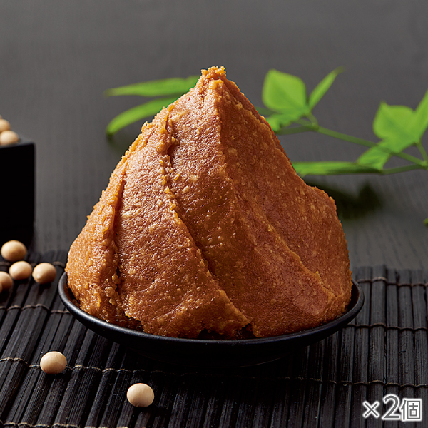 <!--追い麹仕立ての生味噌 2個* -->