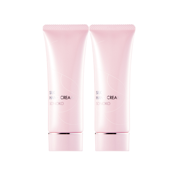 シルクハンドクリーム【薬用美容ハンドクリーム】2本