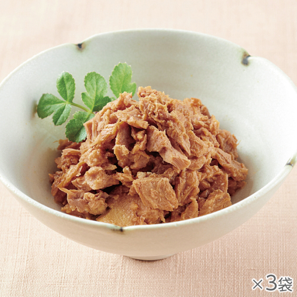 <!--まぐろ煮みそ味 3袋* -->