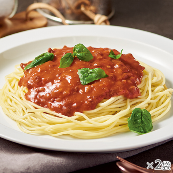<!--思い出のやさしいミートソース 2袋* -->