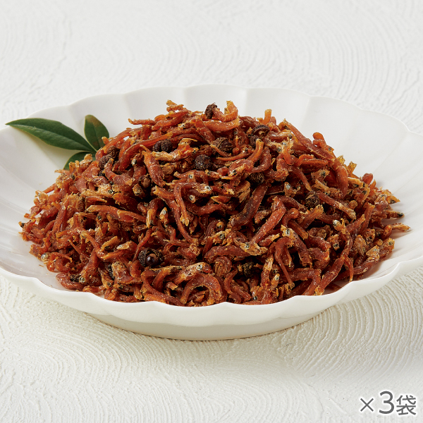 <!--ちりめん山椒 3袋* -->