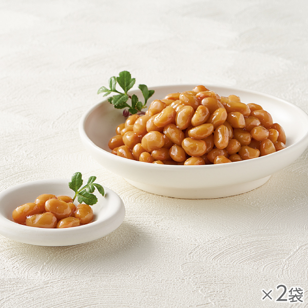 <!--豆ちゃん(大豆の煮豆) 2袋* -->