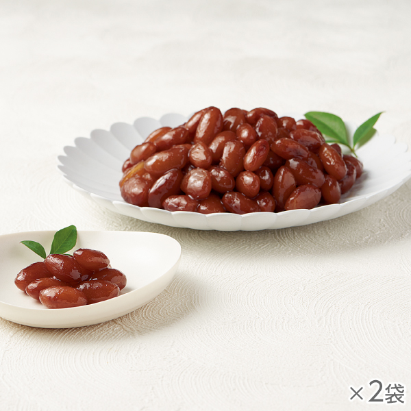 <!--いんげん豆の煮豆 2袋* -->