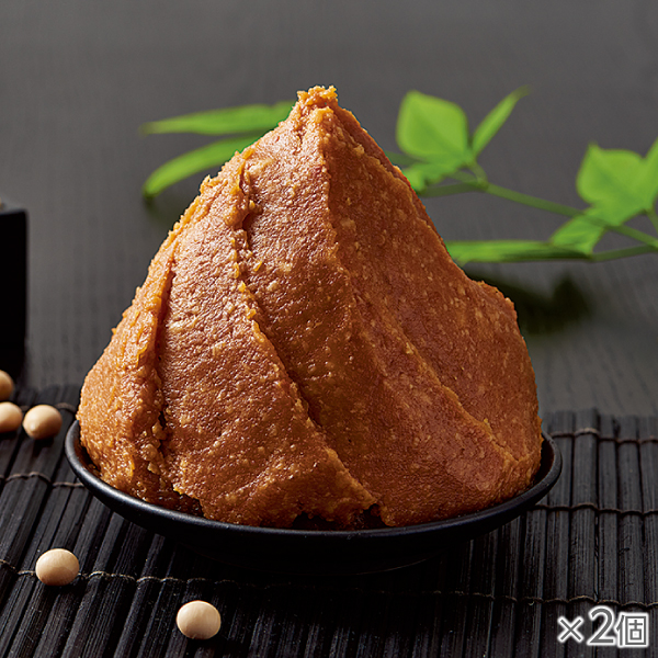 <!--追い麹仕立ての生味噌 2個* -->