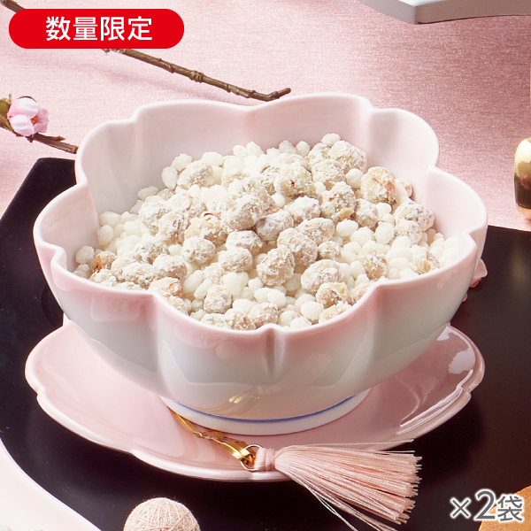 <!--あられ 2袋* -->