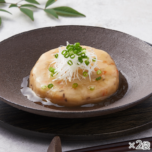 <!--天然鯛入り餡かけしんじょう 2袋* -->