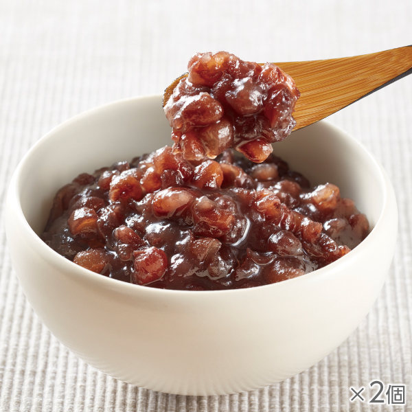 <!--北海道産小豆のゆであずき 2個* -->