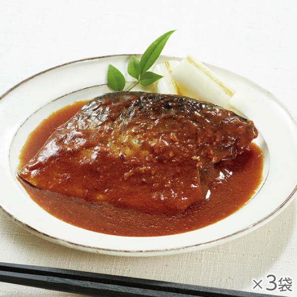 <!--国産真さばの味噌煮 3袋* -->