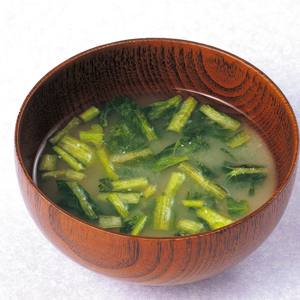 <!--国産小松菜のみそ汁 15袋* -->